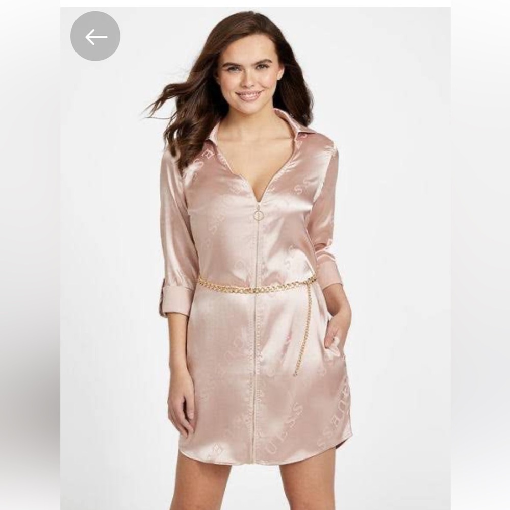 Guess LS Galina Dress Medium